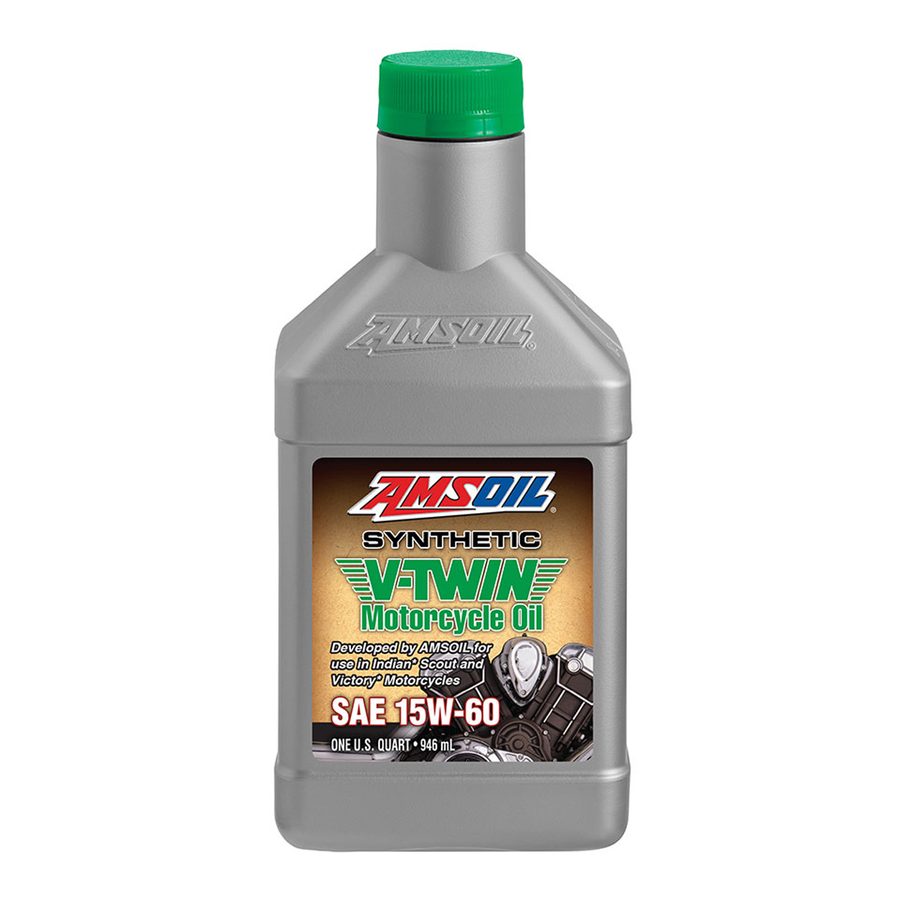 AMSOIL 15W-60 100% Synthetic V-Twin Motorcycle Oil