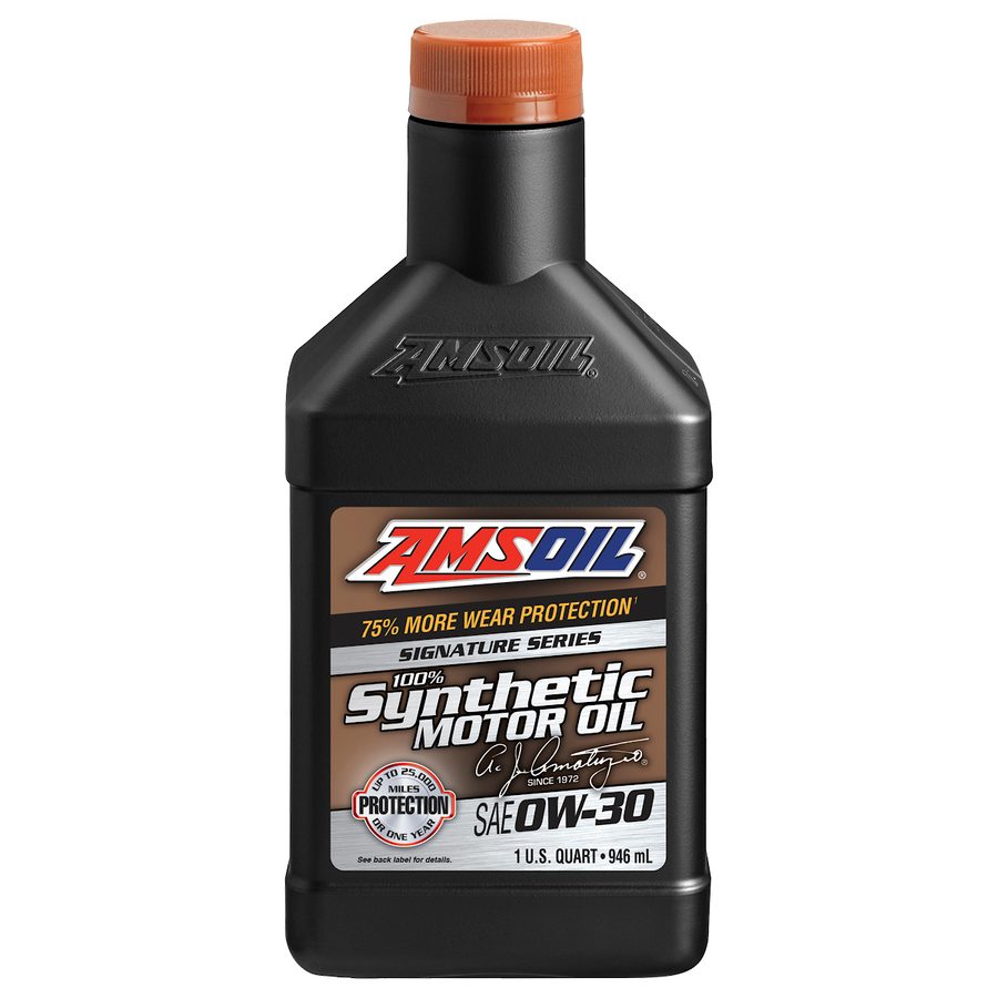 AMSOIL Signature Series 0W-30 100% Synthetic Motor Oil