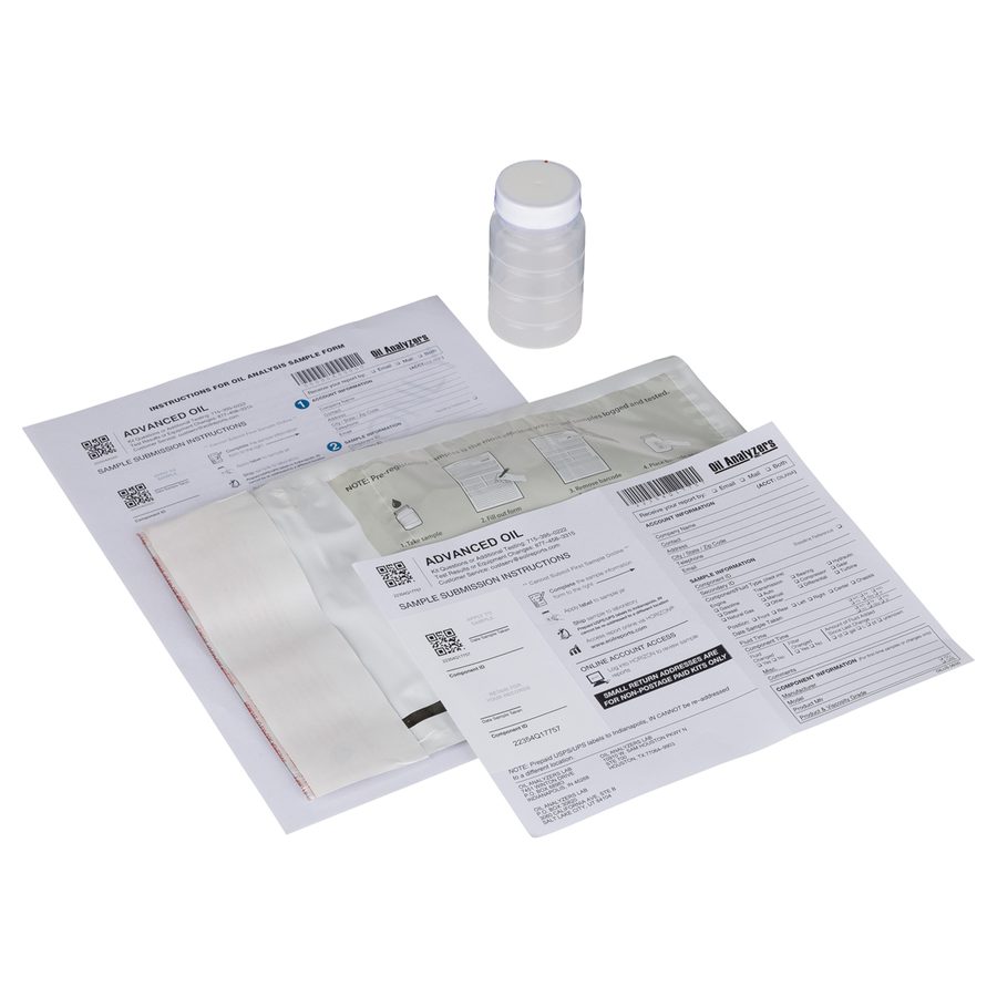 OAI Oil Sample Value Kit, NON-POSTAGE PAID
